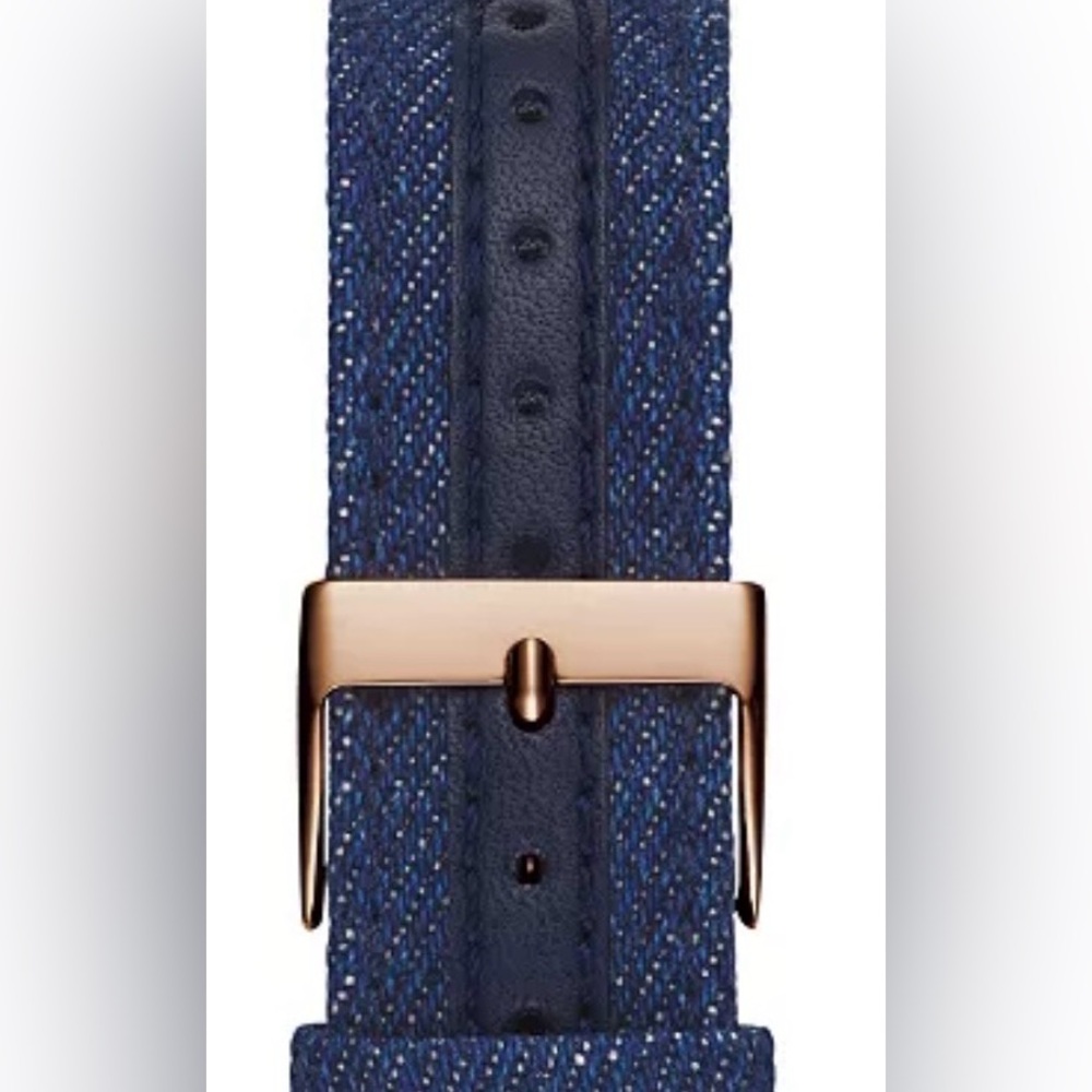 GUESS Women's Multi-Function Blue Denim Watch 36mm - image 3